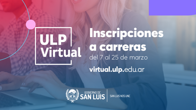 Abren las inscripciones para ULP Virtual