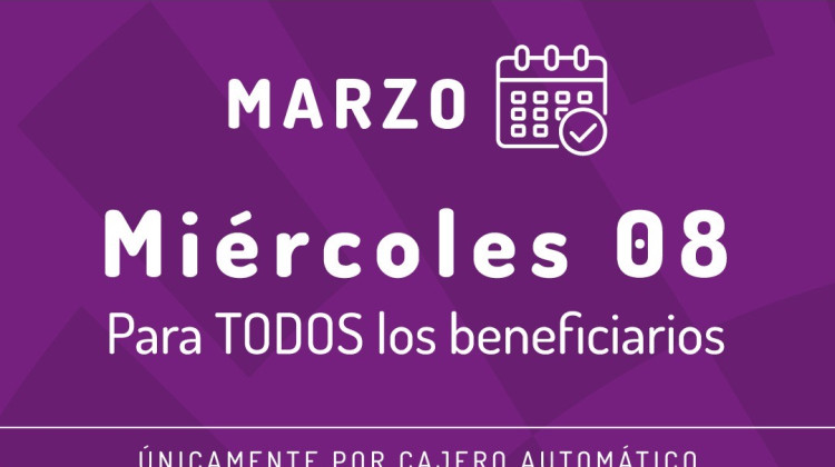 Este miércoles cobrarán los beneficiarios de Inclusión Social