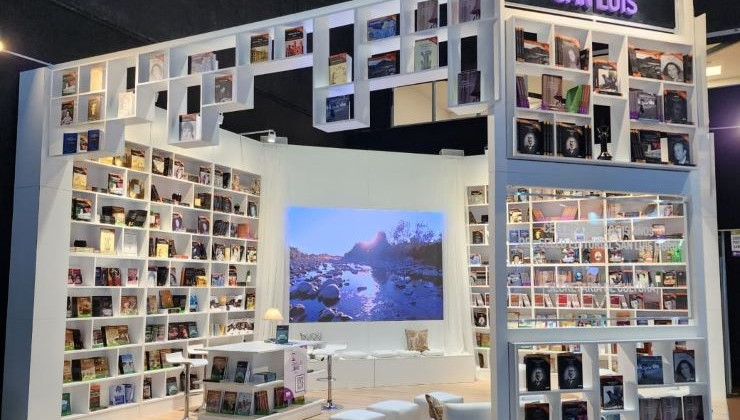 San Luis ya luce su stand para la 47ª Feria Internacional del Libro