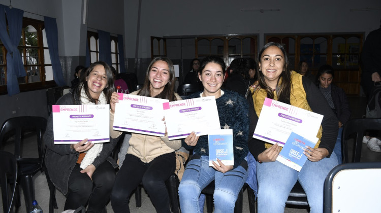 Anunciaron los primeros beneficiarios de Edu Emprende en Santa Rosa del Conlara