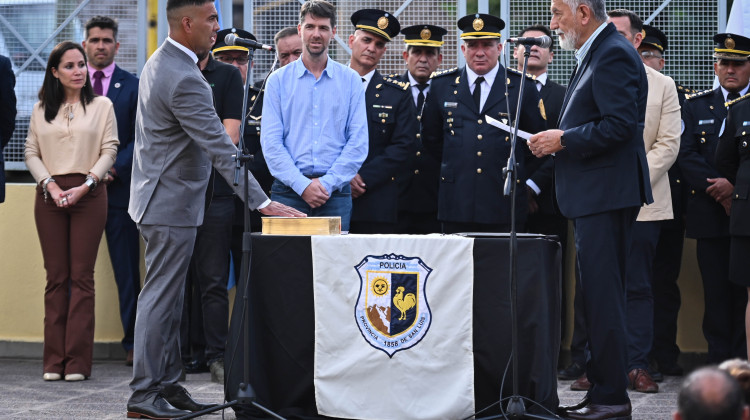 Hernán Soloa es el nuevo jefe de Policía