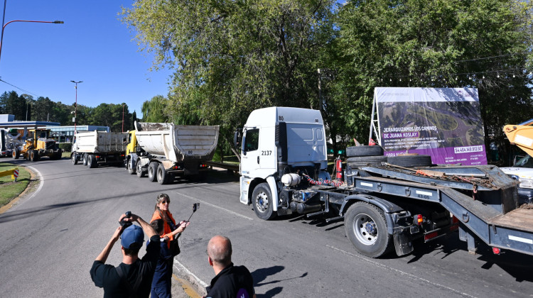 Inició la obra que mejorará la transitabilidad de la zona serrana central