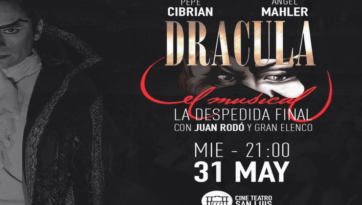 “Drácula, el musical” llega al Cine Teatro San Luis