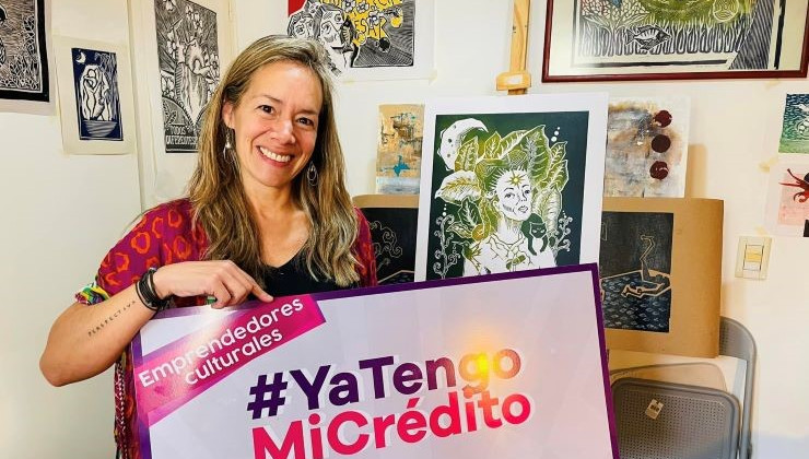 Créditos culturales: la artista María Eugenia Bustos Y Anello podrá potenciar sus sueños