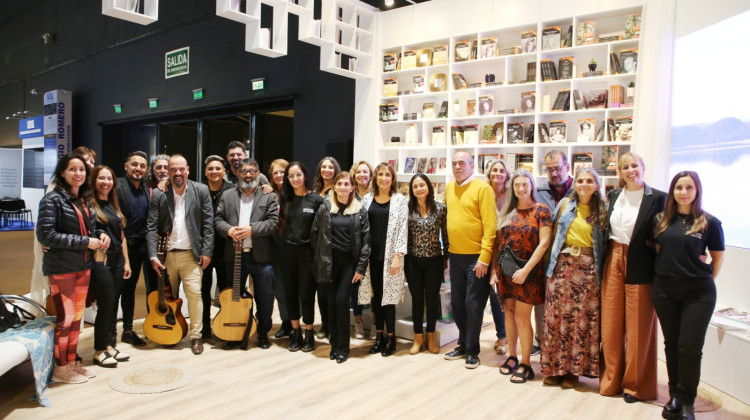 Con más de 150 obras, San Luis está presente en la Feria Internacional del Libro en Buenos Aires