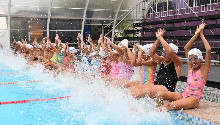 La escuela del paraje Donovan es la primera institución educativa rural que se suma al Plan Provincial de Natación