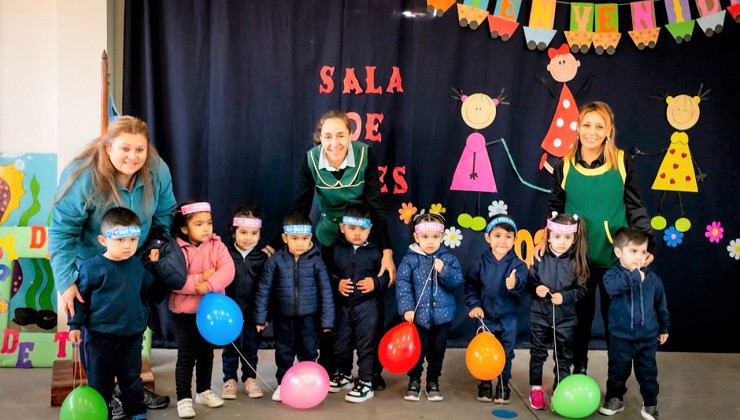 La Escuela Nº 434 “Nuevos Desafíos” realizó la apertura de la salita de tres años de nivel inicial