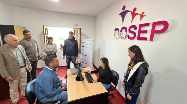 Dosep inauguró una delegación en Los Cajones