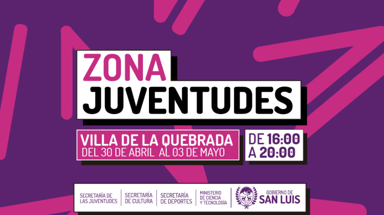 “Zona Juventudes 2023”, un espacio de recreación y música