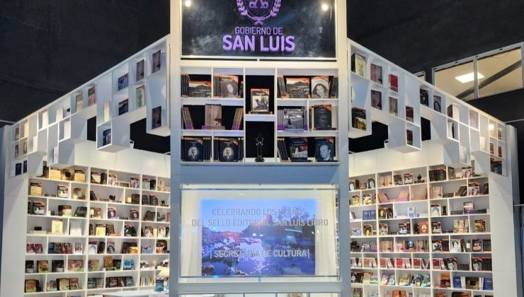 San Luis ya luce su stand para la 47ª Feria Internacional del Libro