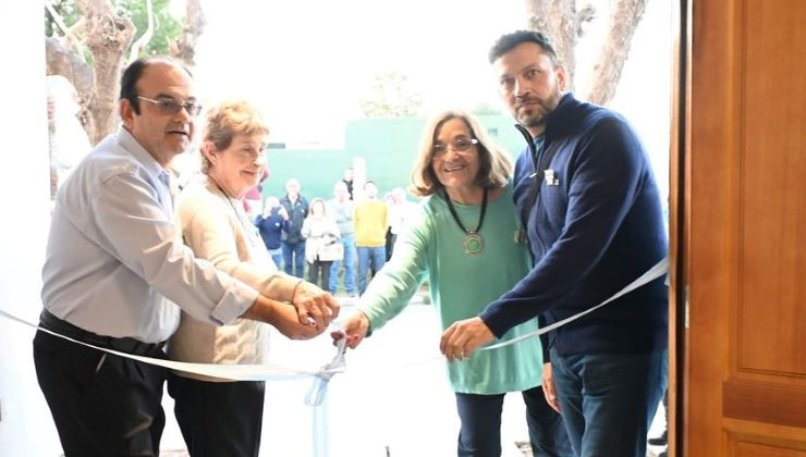 Tras 107 años de esfuerzos, la biblioteca popular de Concarán inauguró su edificio