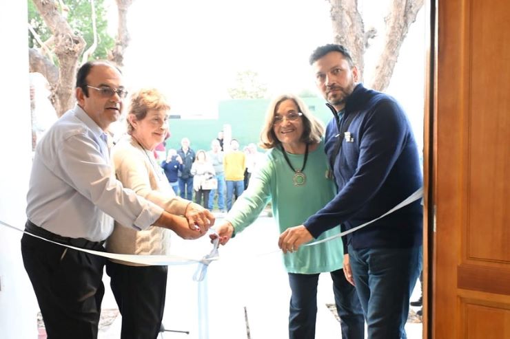 Tras 107 años de esfuerzos, la biblioteca popular de Concarán inauguró su edificio