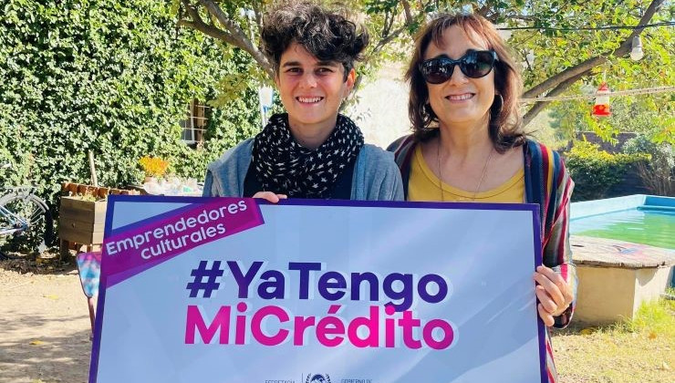 Gracias al crédito cultural, la artista Virginia Torrano dibuja y pinta más obras