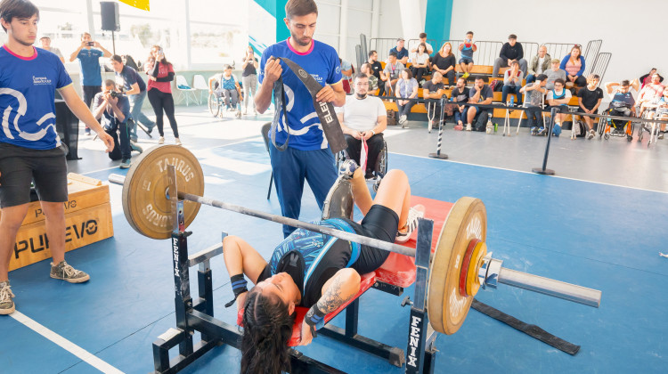 El Campus ULP fue sede del Nacional de Parapowerlifting