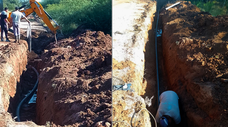 San Luis Agua trabaja en el mantenimiento de los acueductos Río Amieva y Huascara