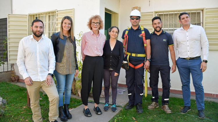 San Luis a Mil llegó al barrio Cerros Colorados de Juana Koslay