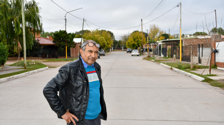 “Gracias a esta obra mis clientes van a llegar más fácil a mi taller”