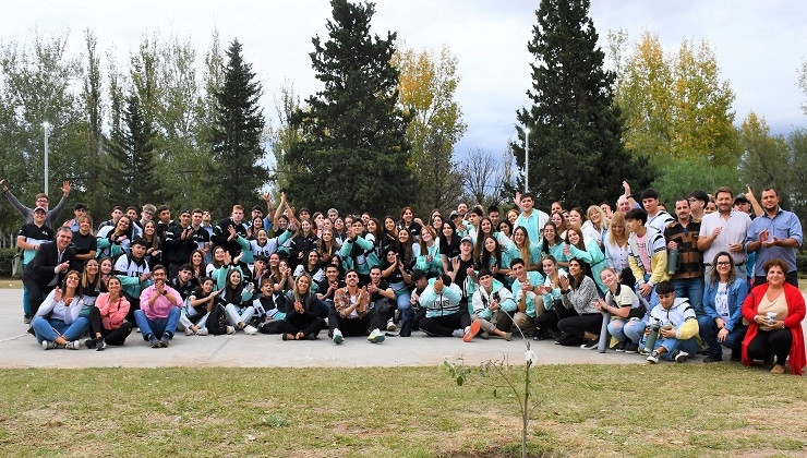 Estudiantes de escuelas técnicas de Justo Daract compartieron una jornada de aprendizajes