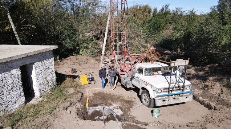 La Toma cuenta con una perforación más en su circuito de agua cruda