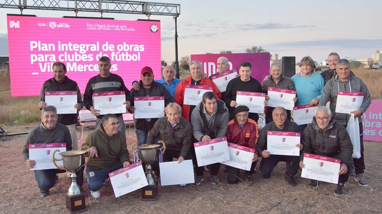 Más clubes ingresan al Plan Integral de Obras