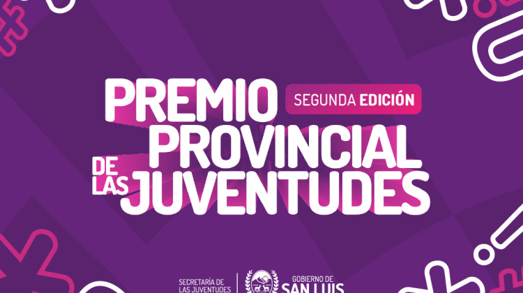 Presentaron la 2° edición del Premio Provincial de las Juventudes