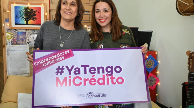 Emprendedores de Villa Mercedes concretarán sus sueños con los créditos culturales