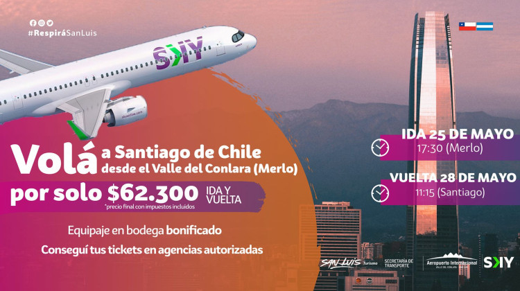 Ya se encuentran a la venta los tickets a Santiago de Chile