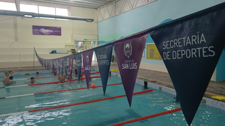 El Plan provincial de natación suma nuevas escuelas en Concarán