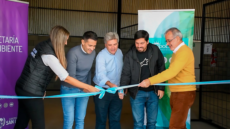 Se inauguró el primer Centro de Almacenamiento Transitorio de envases vacíos fitosanitarios