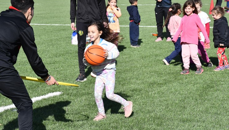 A puro deporte, los jardines de infantes celebraron su día