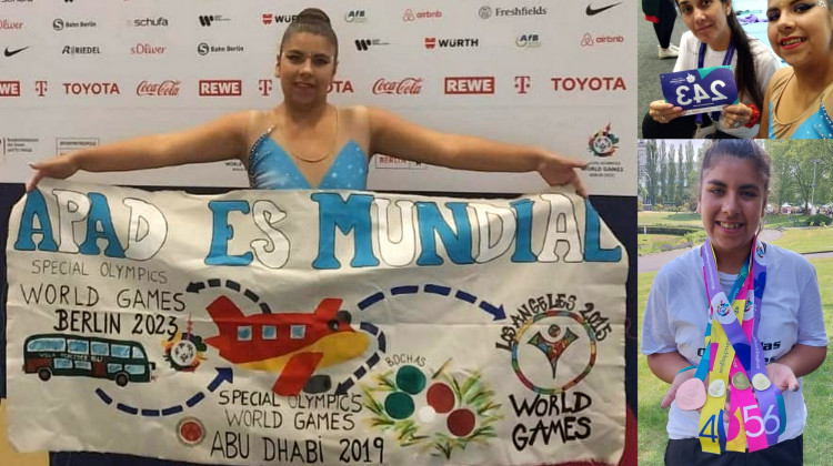 Rojas hace historia: se subió al podio de los Juegos Mundiales de Olimpiadas Especiales