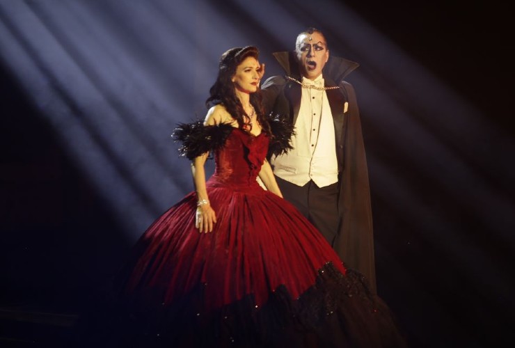 Con dos funciones sublimes, “Drácula, el musical” fue ovacionado en el Cine Teatro