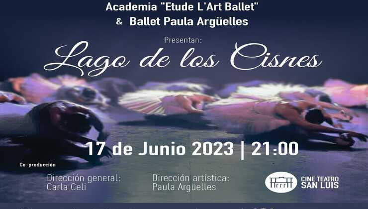 El Cine Teatro vivirá el ballet El Lago de los Cisnes