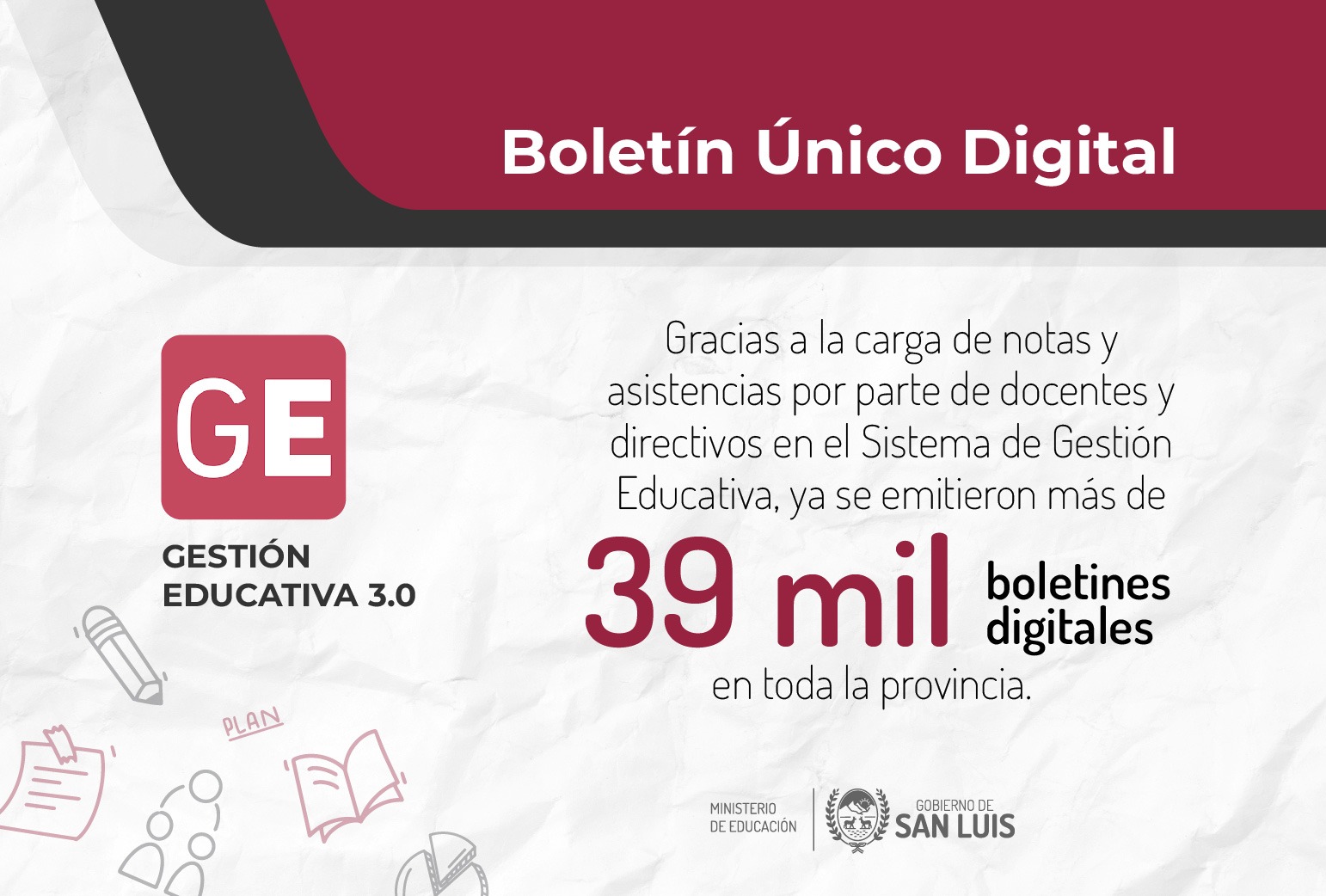 En San Luis ya se emitieron más de 39 mil boletines digitales
