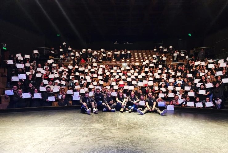 “Sueños del Arte”: 370 integrantes recibieron sus certificados por el crecimiento profesional