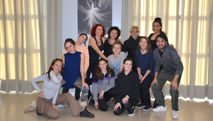 Baile y aprendizaje: concluyó el seminario en teatro musical, canto y baile de Sandy Brandauer