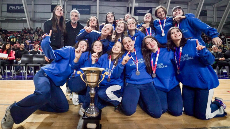 A cancha llena, finalizó el Campeonato Argentino de Cestoball