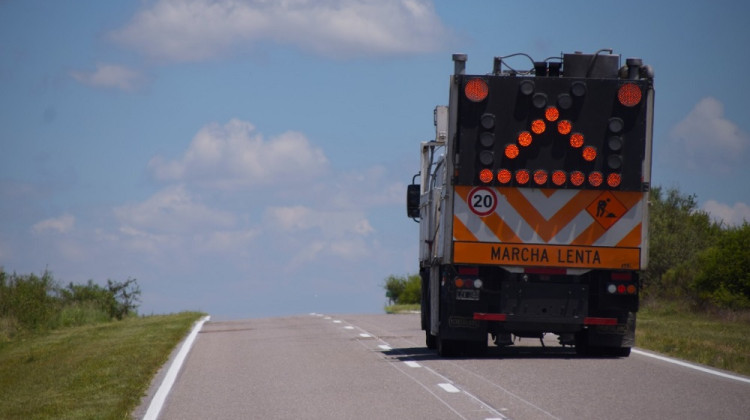 La Provincia realizará la demarcación horizontal de la Autopista  25 de Mayo