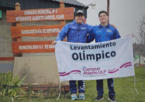 Una entrenadora y pesistas de la ULP se capacitan en Bariloche 