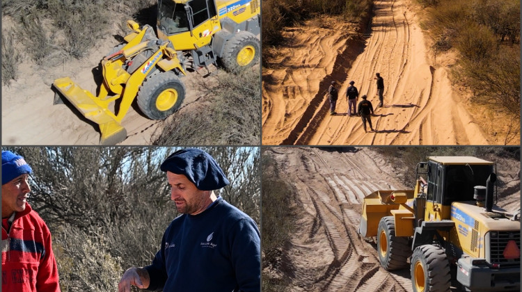 San Luis Agua continúa con la construcción del ramal Balde de Azcurra