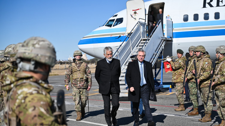 El gobernador recibió al presidente de la Nación