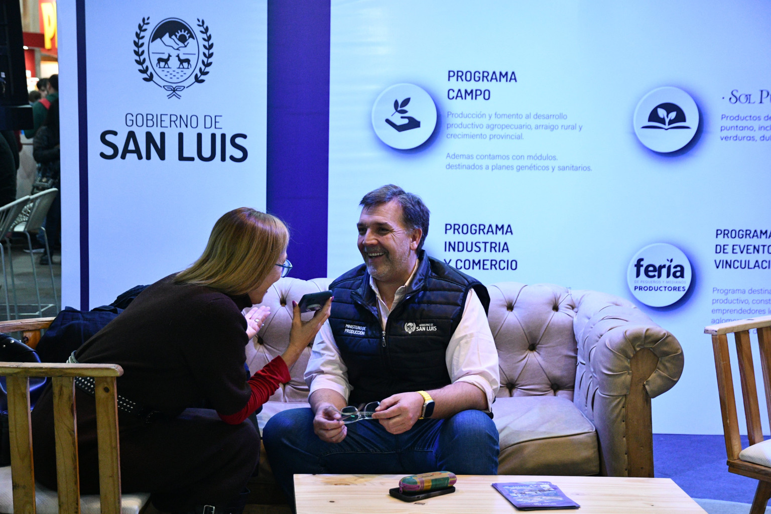 San Luis muestra al pa&iacute;s sus pol&iacute;ticas productivas en la Expo Rural 2023