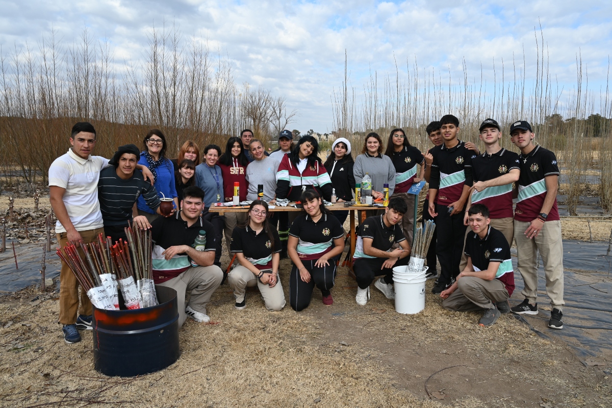 El Ecoparque Cruz de Piedra recibió a alumnos de la Escuela Técnica N° 6 General San Martín