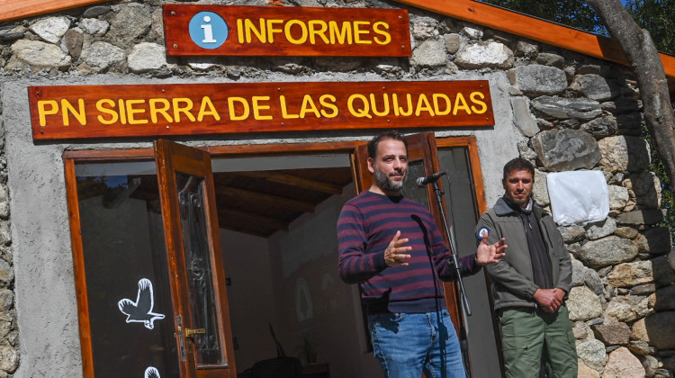 Abrió sus puertas la oficina de informes de Sierra de Las Quijadas