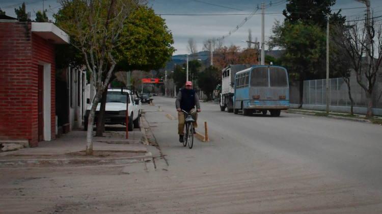 Trabajan en una obra que mejorará la transitabilidad de los vecinos de Quines