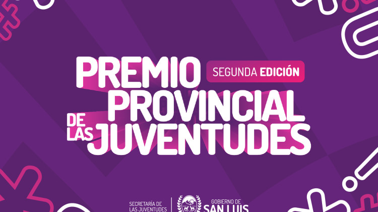 Hasta el miércoles está abierta la inscripción al Premio Provincial de las Juventudes