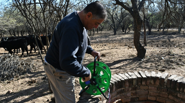 San Luis Agua monitoreó perforaciones de la zona Quines y Candelaria