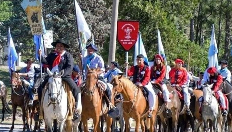 La Federación Gaucha de San Luis celebrará sus 24 años con una fiesta criolla