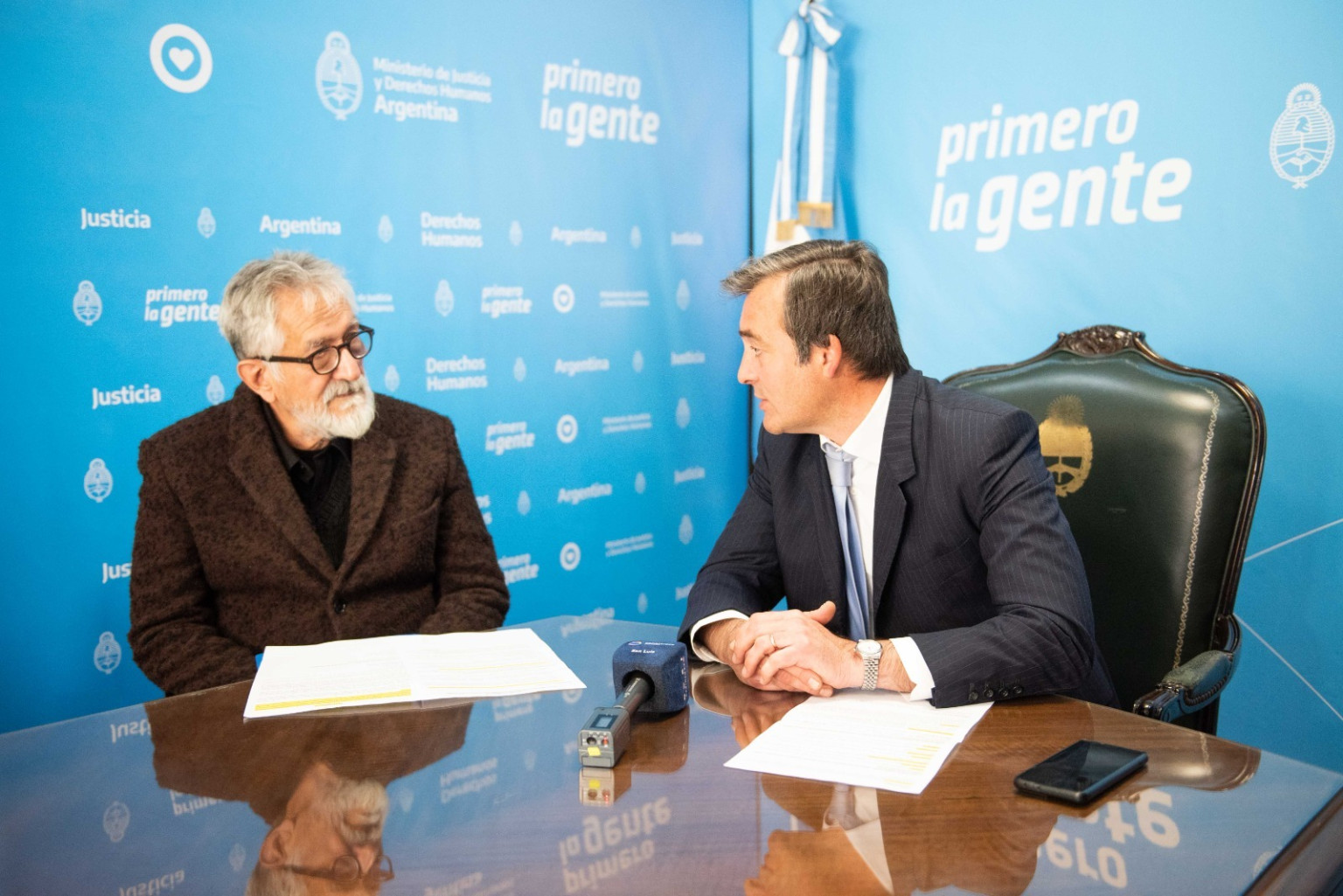 El gobernador de San Luis y el ministro de Justicia y Derechos Humanos de la Nación acordaron la incorporación de la provincia a dos registros nacionales de la cartera