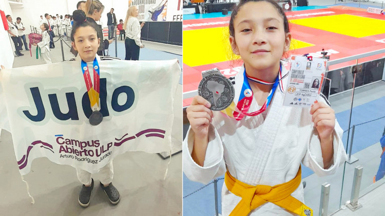 Paula Torres Brandani se colgó la medalla de plata en el Sudamericano de Judo